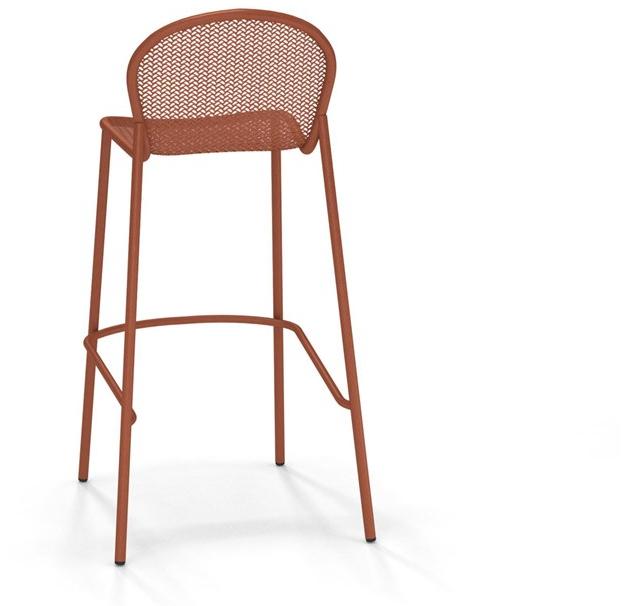 emu Высокий садовый стул из стали с подставкой для ног Ronda xs 459 - Вид №2