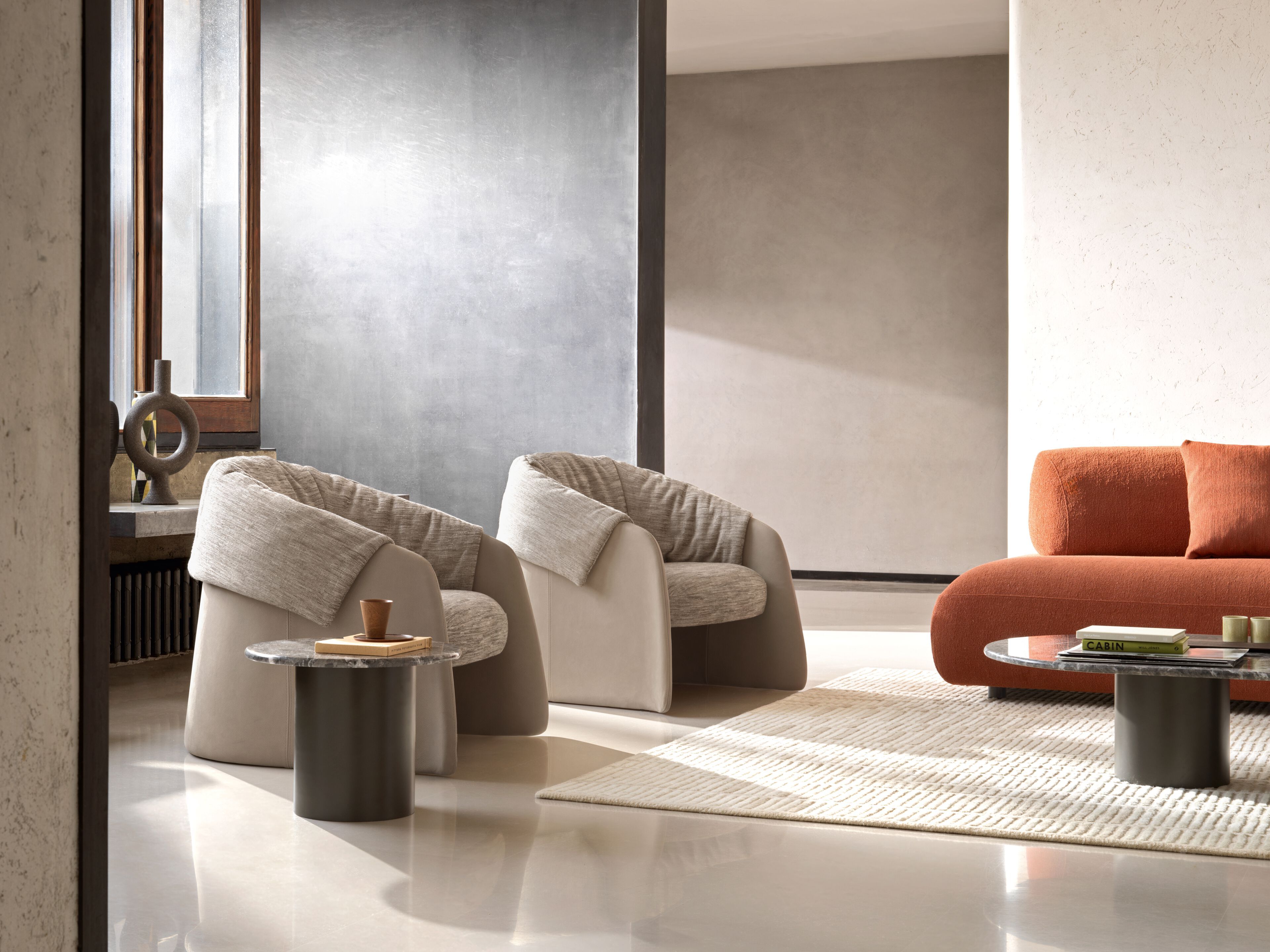 Тканевое кресло с подлокотниками Ditre Italia BLAZER ARCH-00090153 - Вид №3