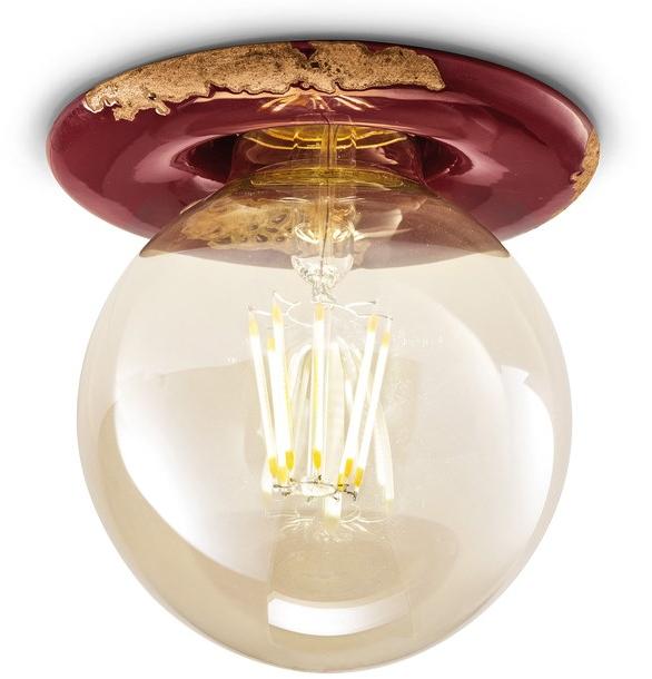 FERROLUCE Круглый встраиваемый керамический точечный светильник Vintage C480 -c481 -c481-27 - Вид №2