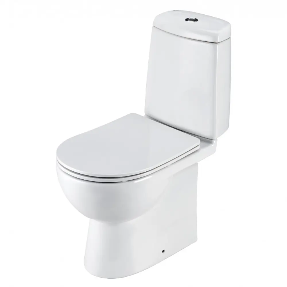 Унитаз-компакт Santek Аксель с микролифтом и системой двойного смыва 89422734 STLM-1568826