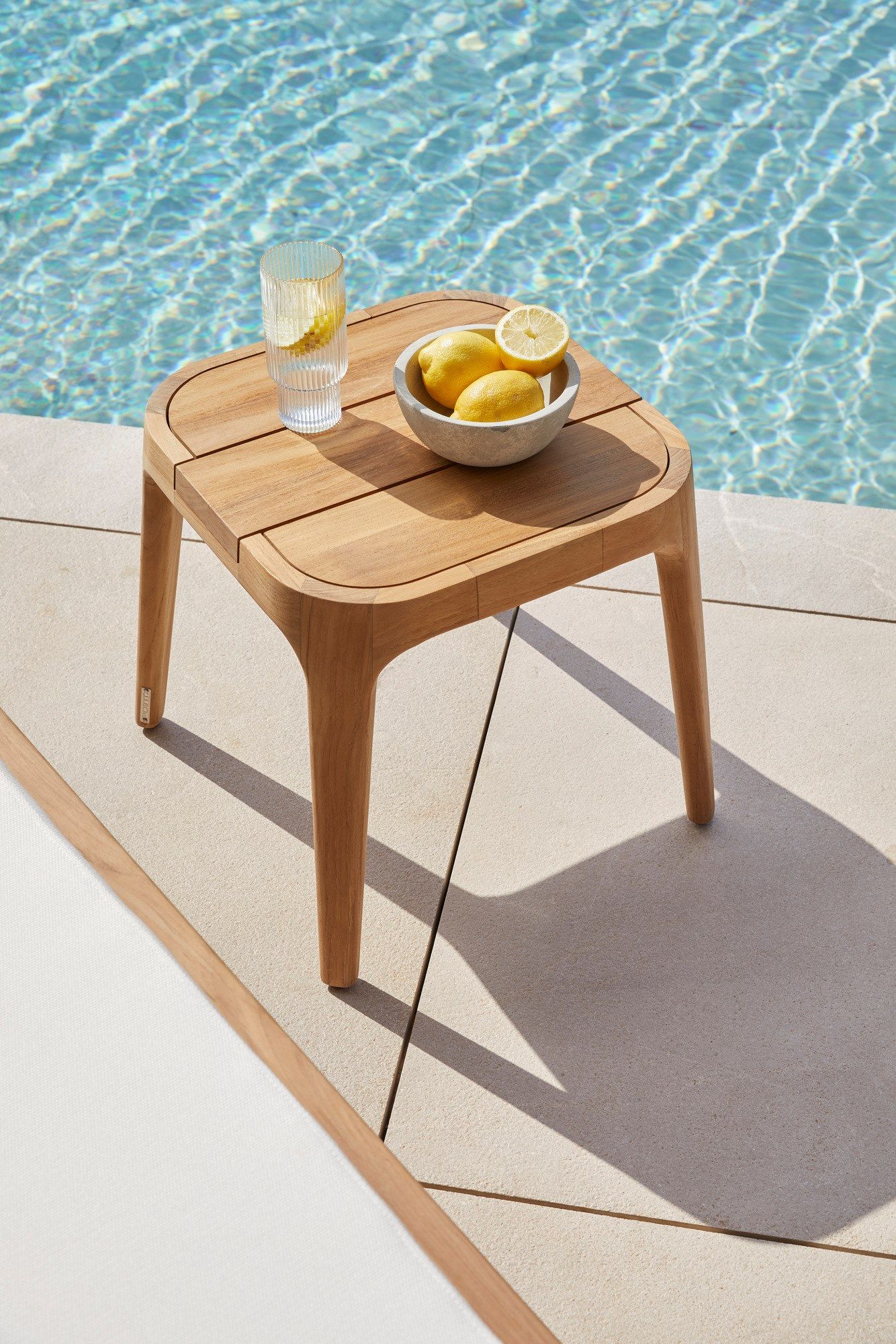 Квадратный стол из тикового дерева POINT Paralel ARCH-00122811 - Вид №6