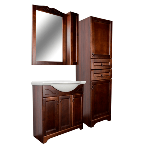 O-mebel напольная Тумба Классик 85 Орех Белый ORANGE sun-id-1517197 - Вид №4