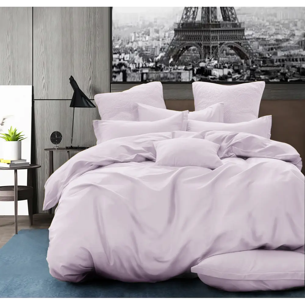 Простыня Cottonika Гамма А 200x200x20 см бязь на резинке серый STLM-2182142 - Вид №3