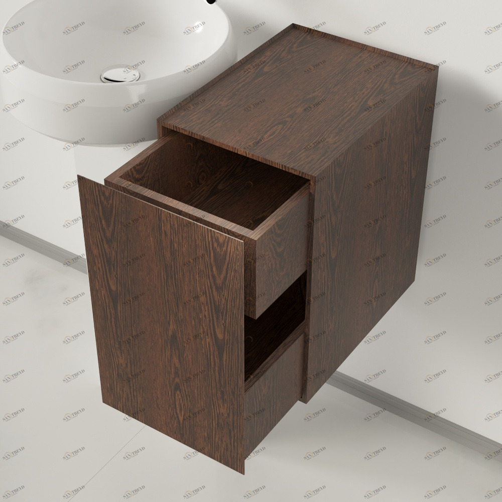 Ящик для раковины LARIANA коричневый дуб Agape ALEG1128RU