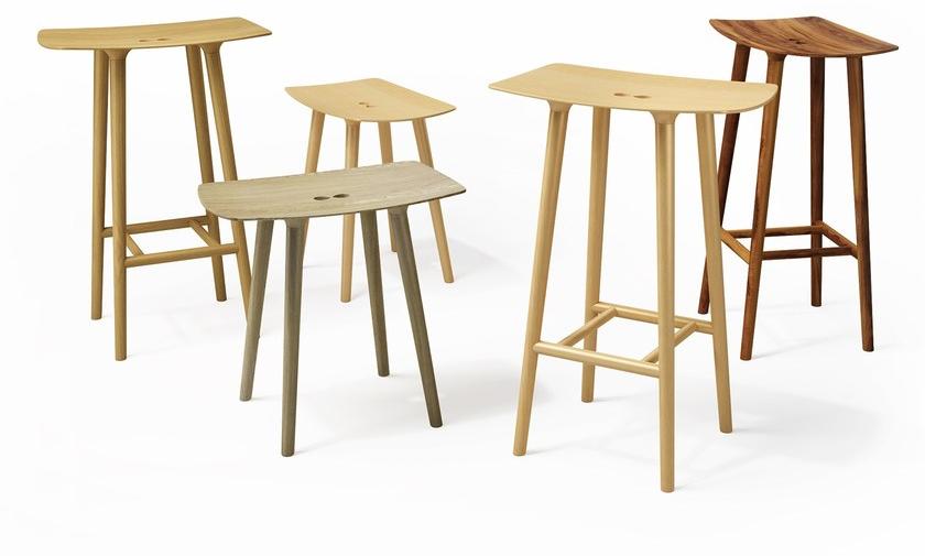 sixay furniture Барный стул из массива дерева с подставкой для ног Paul sun-id-1349811 - Вид №6