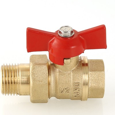 VT.127.G.05 Кран шаровой «СТАНДАРТ» с полусгоном Valtec 3/4"  - Вид №8