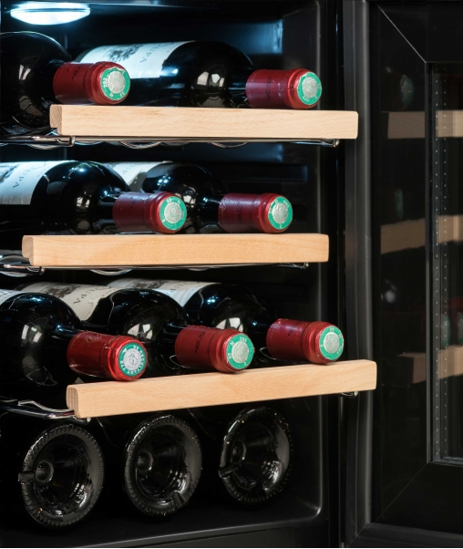 5348031 Винный шкаф Climadiff CC12 черный STDN-0051130 - Вид №3