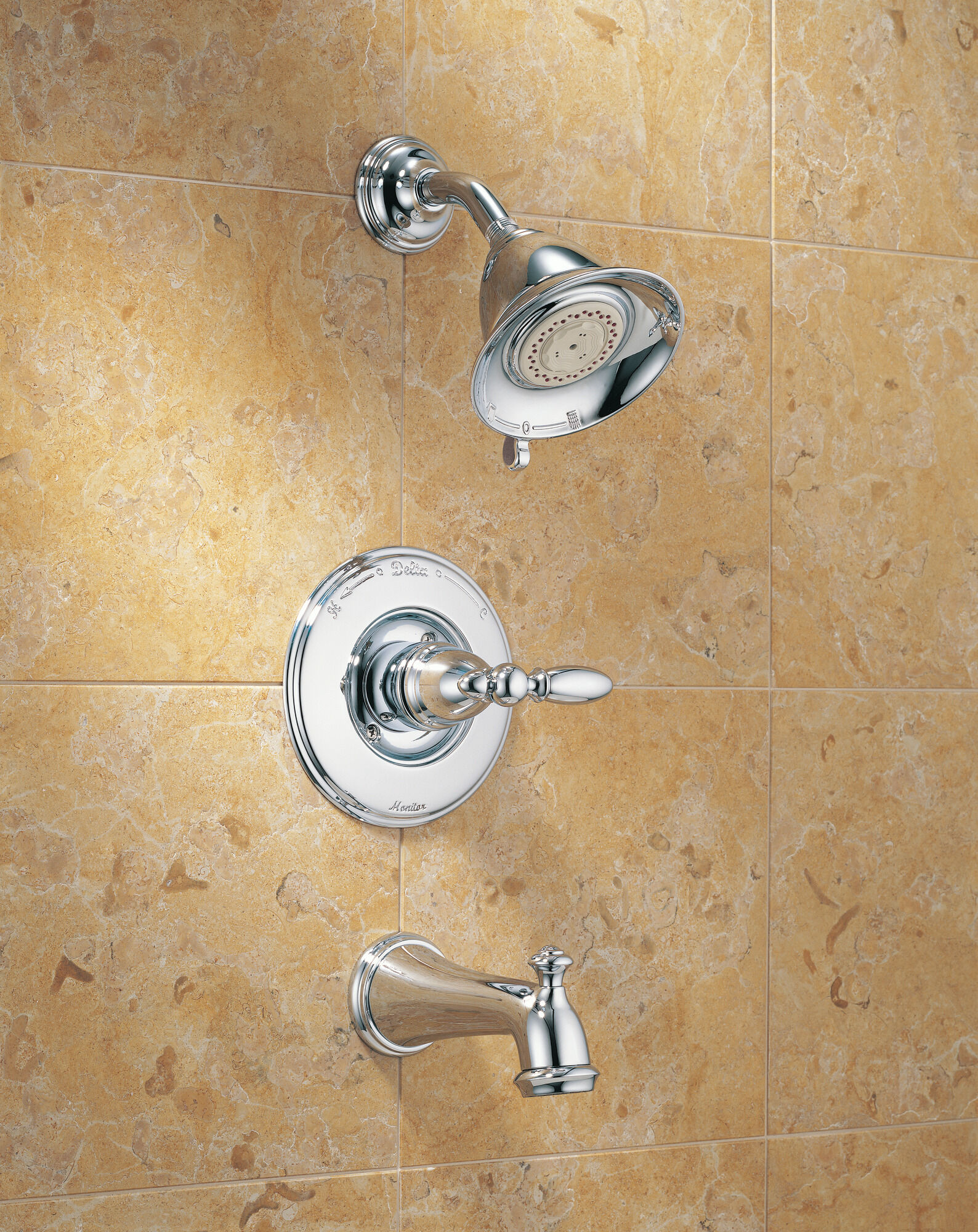 Панель Monitor® 14 Series для ванны и душа - без ручки Delta Faucet VICTORIAN T14455-NPLHP - Вид №2