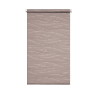 Штора рулонная «Муар», 200х175 см, цвет розовый антик