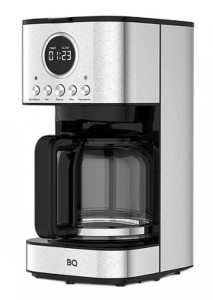 9073255 Кофеварка капельная BQ CM1007 Steel-black серебристый