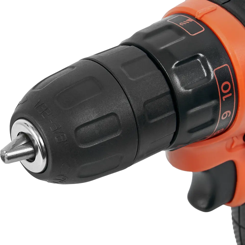 Шуруповерт аккумуляторный Black&Decker BDCDD12 10.8 В Li-ion, 2х1.5 Ач BLACK + DECKER STLM-2212243 - Вид №3