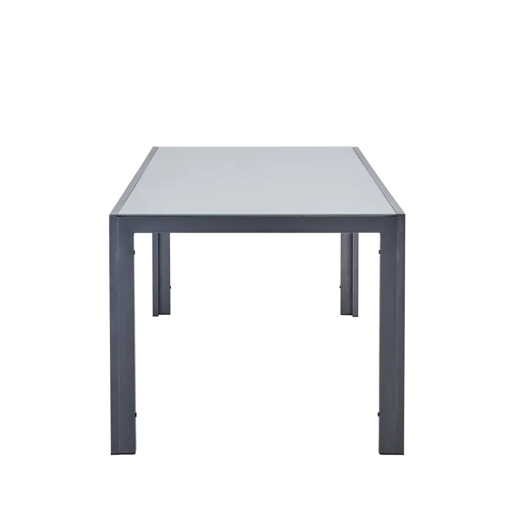 Стол садовый NATERIAL Lyra II с алюминиевой рамой и стеклянной столешницей 84494093 STLM-0960106 - Вид №3