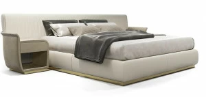 Capital Collection Кровать двуспальная с обивкой Allure