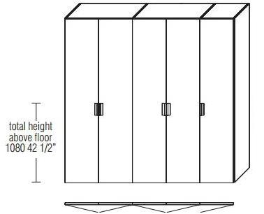 Molteni & C. Распашная дверь из синтетического материала Gliss sun-id-1404828 - Вид №3