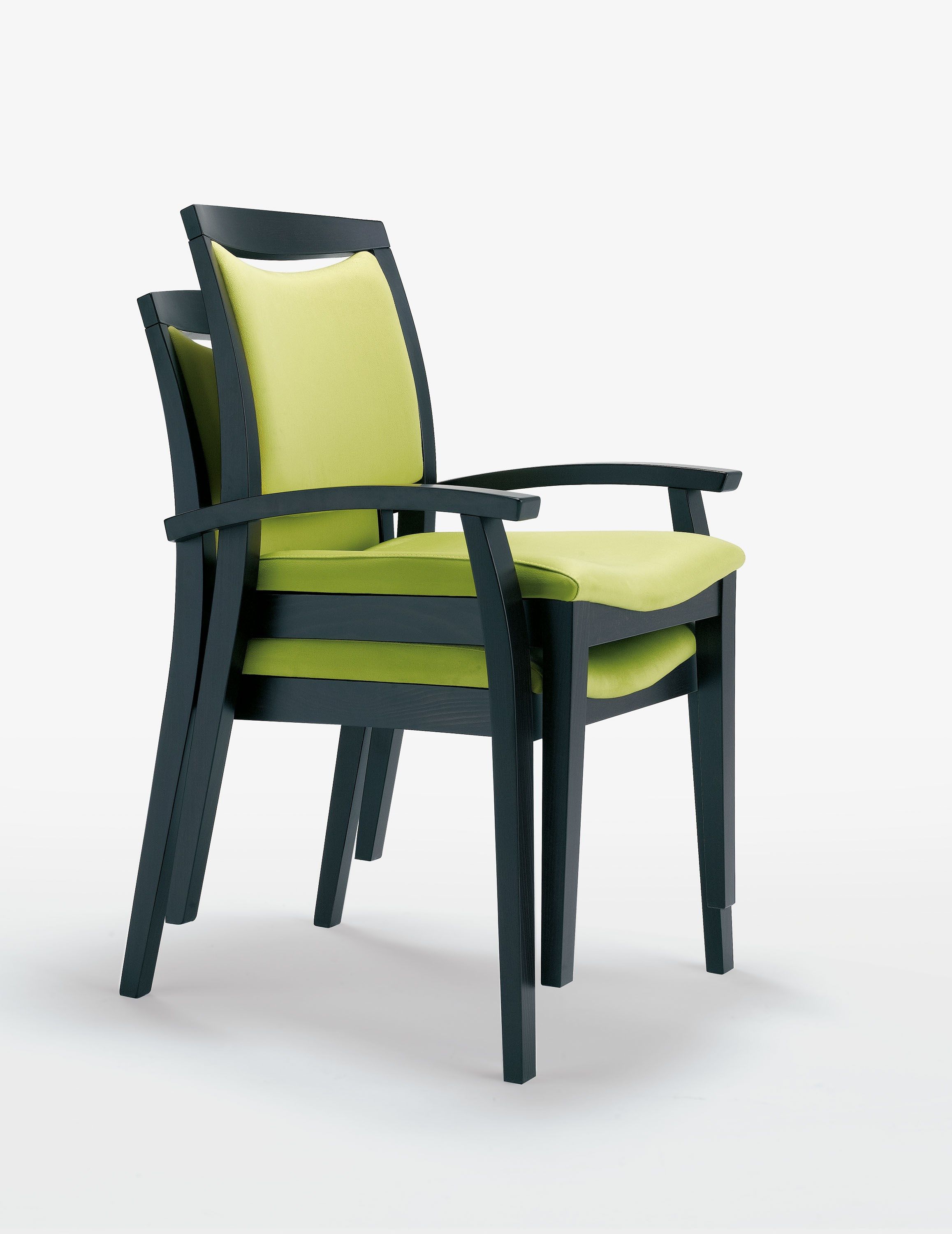 Штабелируемый тканевый стул с подлокотниками PIAVAL FANDANGO-Health &amp ARCH-00032911 - Вид №7