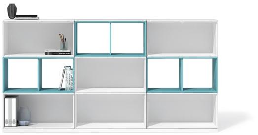 Bralco Офисный модульный деревянный шкаф отдельно стоящий Ubi evo sun-id-1498283 - Вид №4