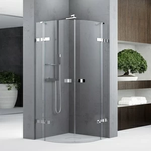 Novellini. Душевой уголок 90x90 см R на брекетах GALA 2
