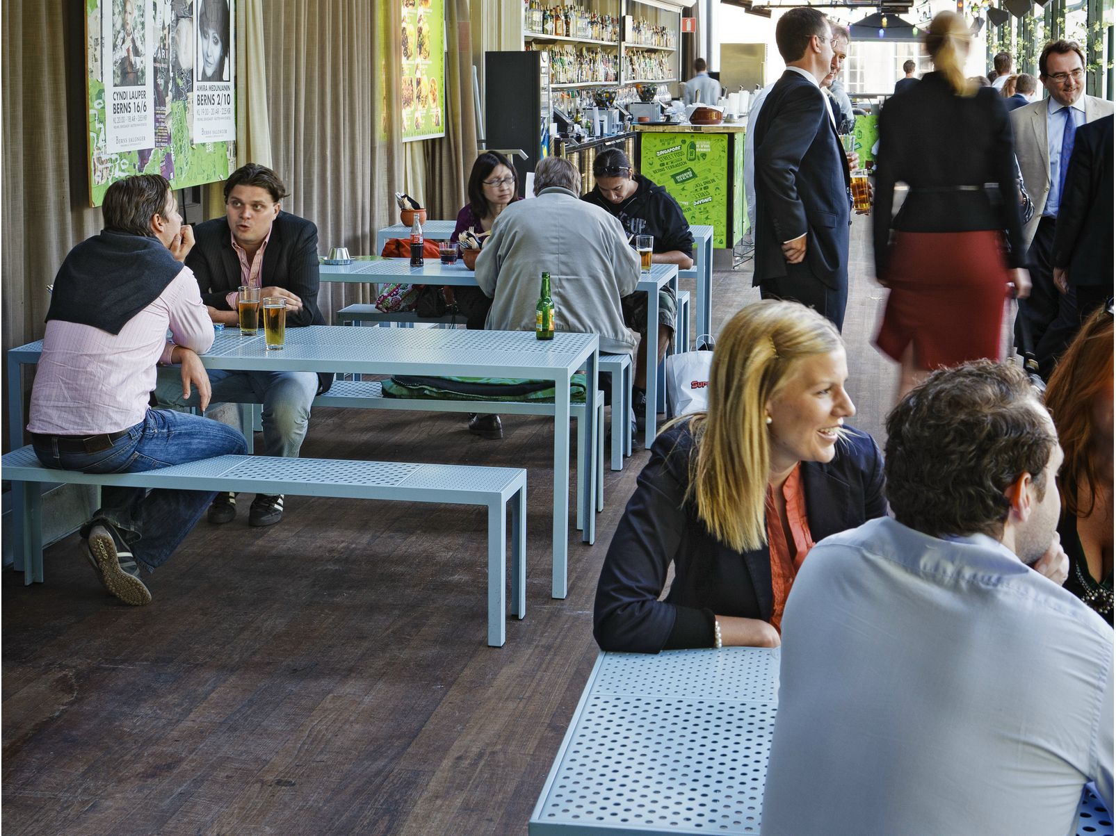 Стальной стол для общественных мест Nola Industrier Areal ARCH-00057358 - Вид №5