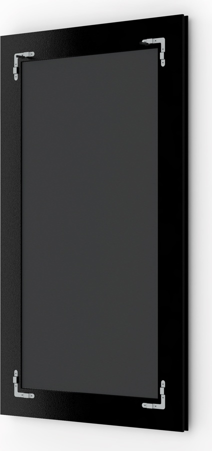 BY 1174 Зеркало с фацетом в багетной раме - палисандр 62 mm EVOFORM Exclusive - Вид №1