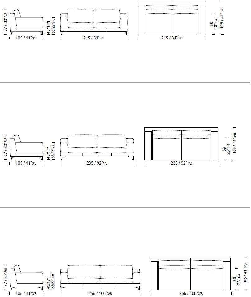 Borzalino Секционный кожаный диван Ben sun-id-1415514 - Вид №4