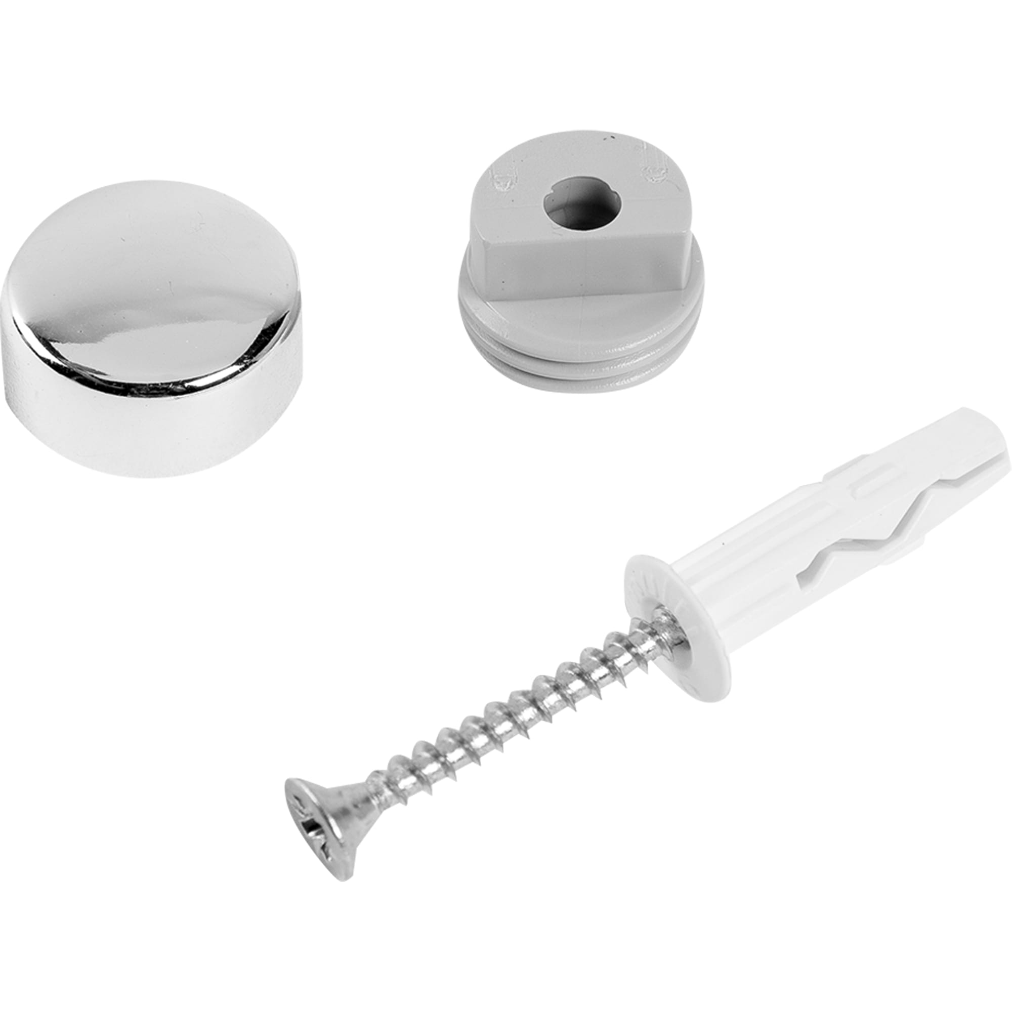 18090008 Крепление для зеркала 18 мм, цвет хром, 4 шт Santreyd  - Вид №1