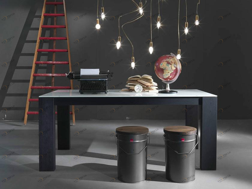 Fimar Раздвижной прямоугольный стеклянный стол sun-id-1458690