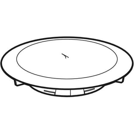 150.265.11.1 Пробка сливного отверстия Geberit d90, для сифона для душевых поддонов, высота гидрозатвора 30/50 мм Geberit  - Вид №1