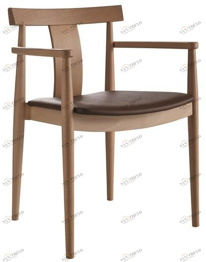 Sedex Штабелируемое кресло из экокожи с подлокотниками Blog sun-id-1397396