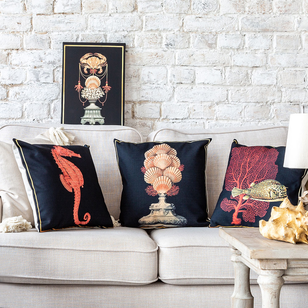 741927 Интерьерная подушка «Море волнуется - 17» Object Desire  - Вид №1