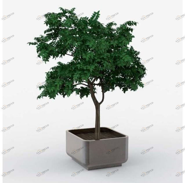 Manufatti Viscio Кашпо для общественных мест из оцинкованной стали Air sun-id-1388072