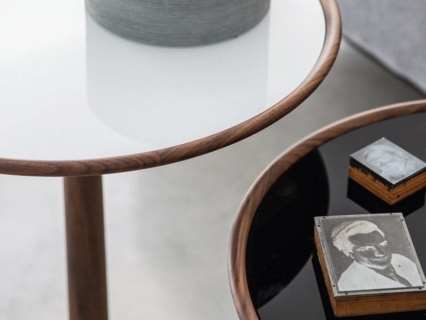 Porada Круглый журнальный столик из массива дерева Iron sun-id-1428751 - Вид №1