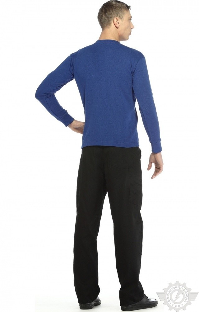 66312 Толстовка василек  Одежда для промоакций  размер M (96) Спецодежда  - Вид №6