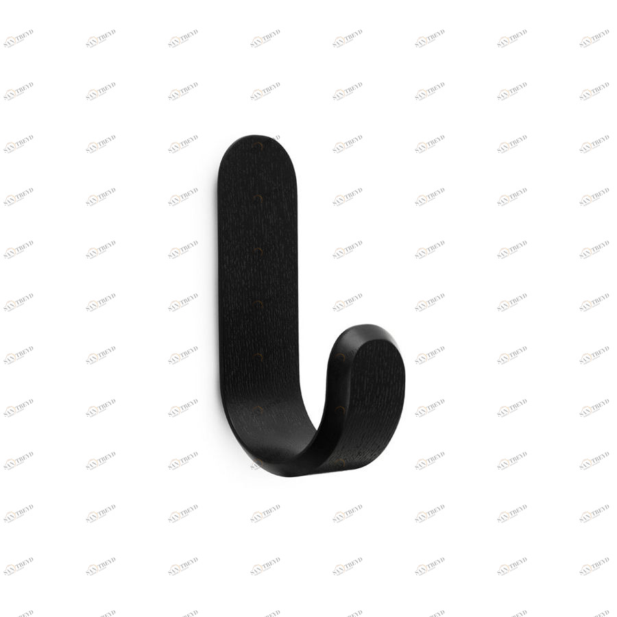 Крючок Curve чёрный Normann Copenhagen 331551