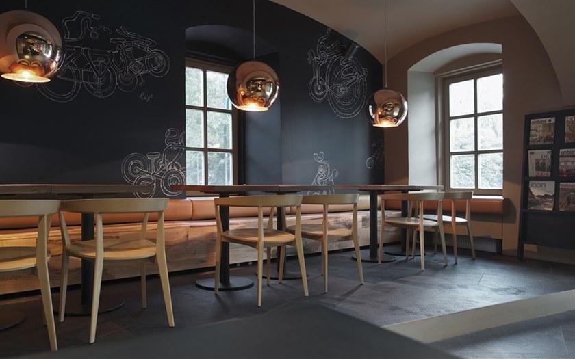 Andreu World Деревянный стул со встроенной подушкой Carola So0908 - Вид №4