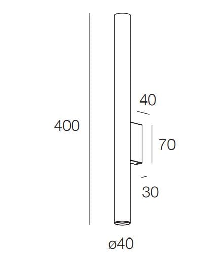 Матовый латунный настенный светильник Novalux Collins ARCH-00110867 - Вид №2