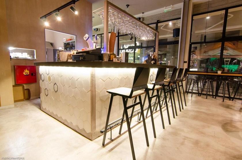 TsourlakisTiles Бетонные покрытия для полов и стен для интерьеров и экстерьеров Hexagon sun-id-1346448 - Вид №11