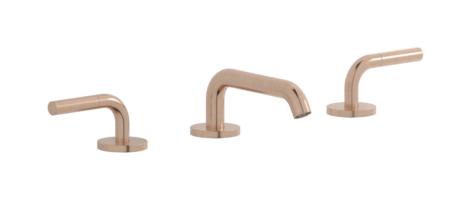 Смеситель для раковины с 3 отверстиями для пола с автоматическим сливом IB Milano Torino ARCH-00099826 - Вид №10