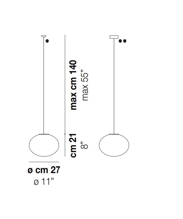 Vistosi Lucciola SP 27 LUCCIOLASP27 подвес 111433 - Вид №2