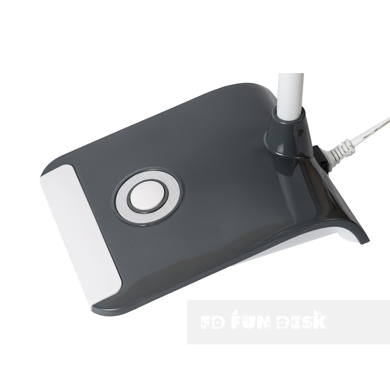 Лампа настольная светодиодная серая FunDesk LS3 grey FUNDESK  00-3948529 Серый Santreyd  - Вид №3