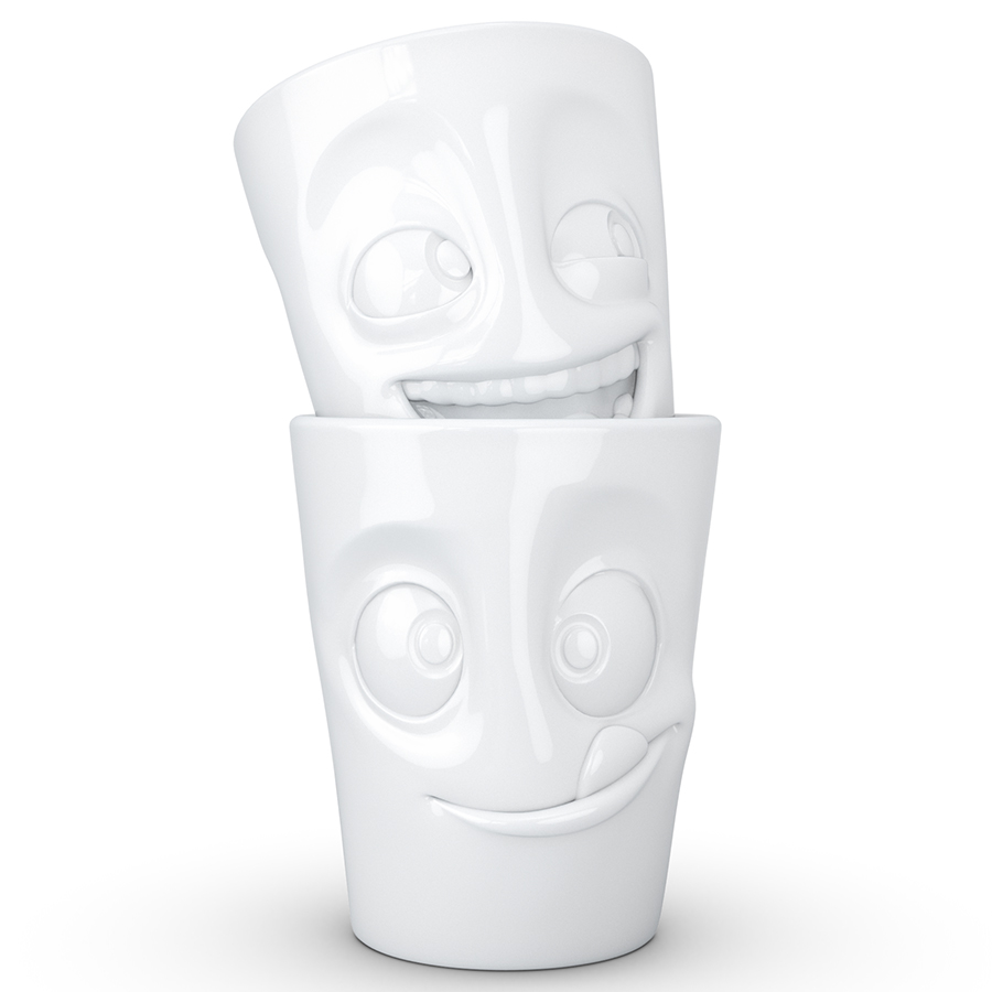 T01.29.01 Набор из 2 кружек tassen joking & tasty 350 мл белый Tassen by FIFTYEIGHT PRODUCTS  - Вид №5