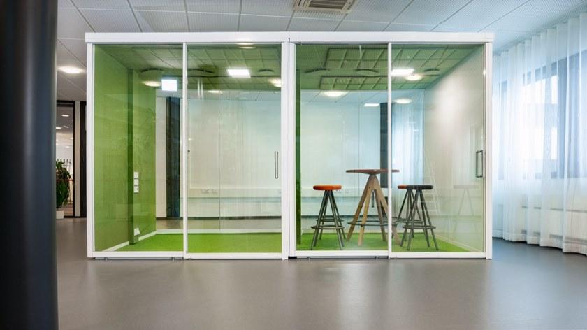 Slalom Акустическая стеновая панель из полиэфирного волокна Ecorange sun-id-1366595 - Вид №4