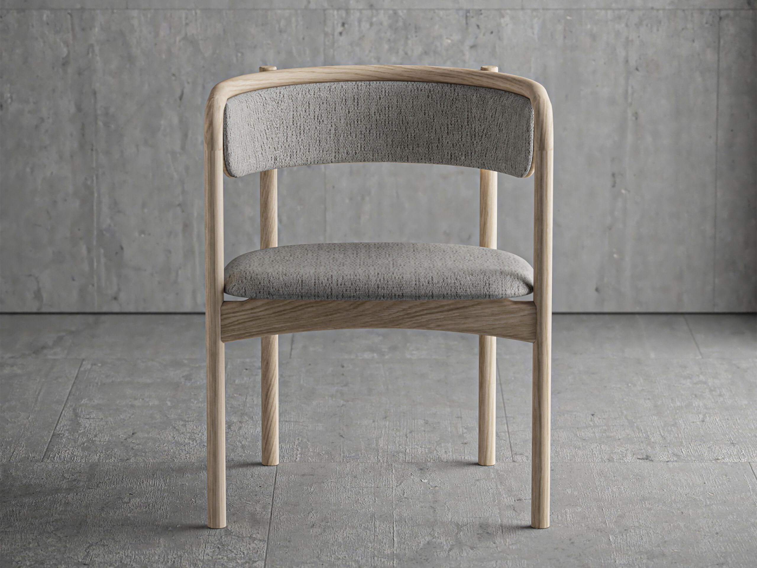 Стул из массива дерева с подлокотниками Air Division Kanso ARCH-00138571 - Вид №2