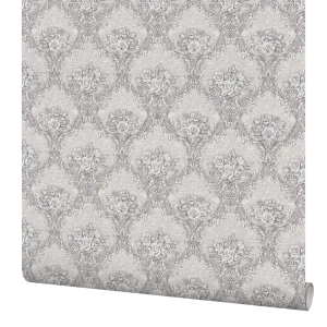 Обои флизелиновые Vog Collection Винтаж серые 1.06 м VS31062-14