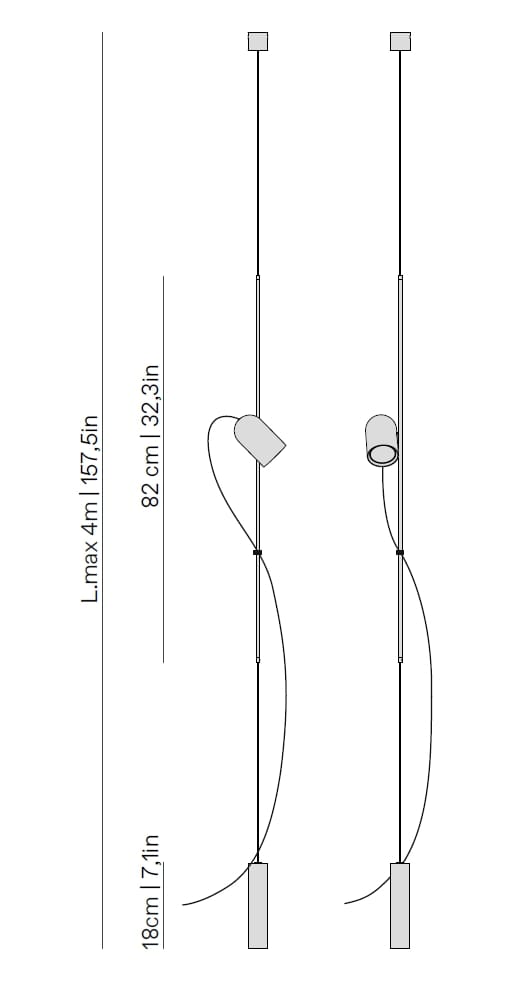 Грецкий орех Сид Dimmable подвесной светильник NOMON Onfa ARCH-00143278 - Вид №8