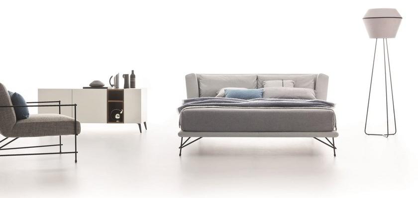 Ditre Italia Двуспальная кровать в коже Lennox sun-id-1491307 - Вид №3