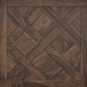 Модульный паркет Coswick Версаль Американский Классический Орех Европейский (Грецкий) Натур (Гладкая) 635х635 мм.