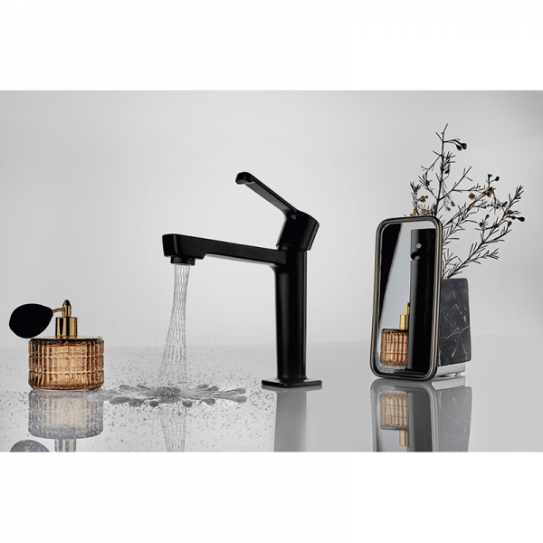 82510822 PREMIUM Черный Умывальник смеситель Черный GRB MIXERS JOLIE - Вид №2