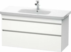 DS649501818 Тумбочка подвесная DuraStyle #DS6495 1130 x 448 мм Белый матовый, декор