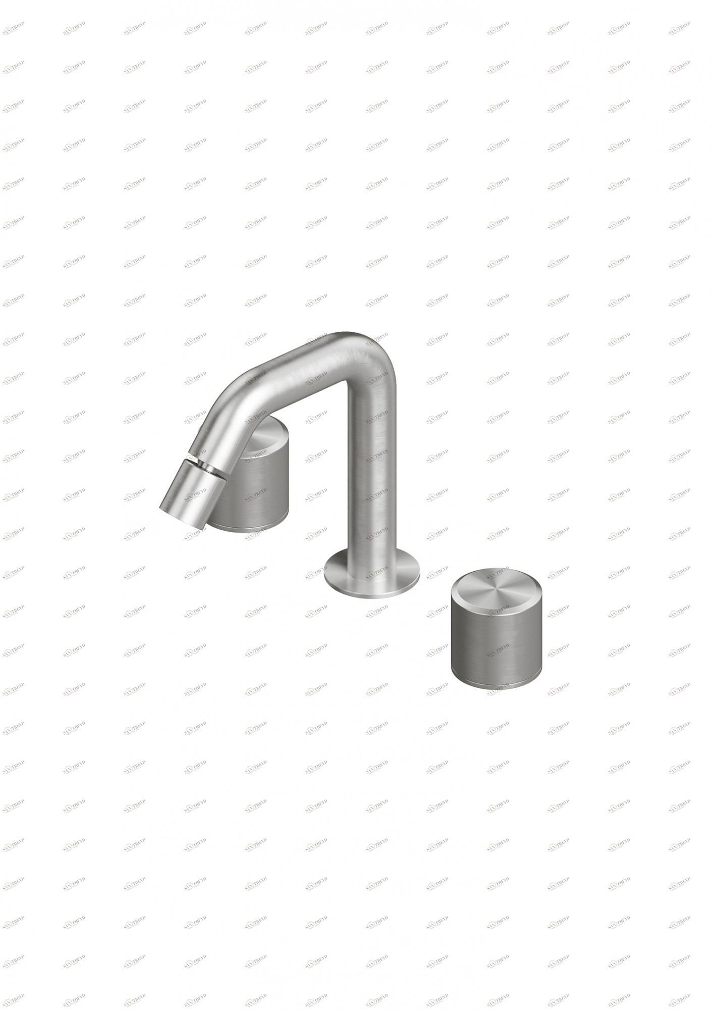 Стерео. 16 36 V. Смеситель для биде Quadrodesign Stereo