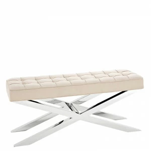 Банкетка бежевая Beekman 109354 EICHHOLTZ ДИЗАЙНЕРСКИЕ 00-3878957 Бежевый